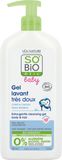 So´Bio étic Baby Gel mycí pro děti - extra jemný na tělo i vlasy bio 500 ml