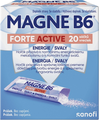 Magne B6 Forte Active 20 sáčků