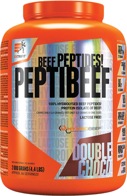 Extrifit Peptibeef dvojitá čokoláda 2000 g