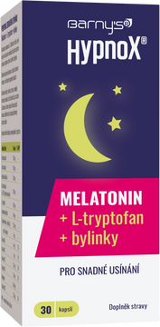 Barny's HypnoX Melatonin+L-tryptofan 30 kapslí
