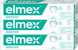 Elmex Sensitive zubní pasta pro citlivé zuby 3 x 75 ml