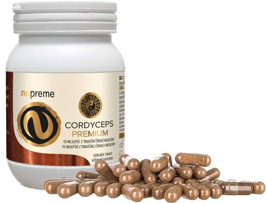 Nupreme Cordyceps extrakt 100 kapslí