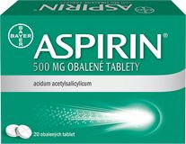 Aspirin 500mg obalené tablety 20 ks