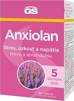 GS Anxiolan s levadulí 60 tablet