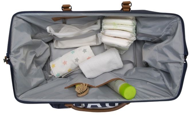 Childhome Přebalovací taška Mommy Bag Black Gold