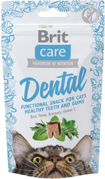 Brit Care Cat Snack Dental 50 g