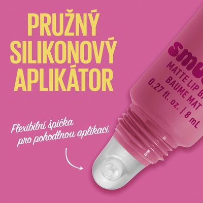 NYX Professional Makeup Matný balzám na rty Smushy 04 She's Serving, 8 ml