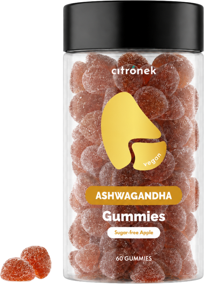 Citronek Ashwagandha Gummies - jablečná příchuť 60 ks