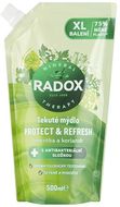 Radox Tekuté mýdlo s antibakteriální složkou náhradní náplň Protect + Refresh 500 ml