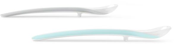 Skip Hop Lžičky silikonové Easy Feed Grey, Teal , 6m+ 2 ks