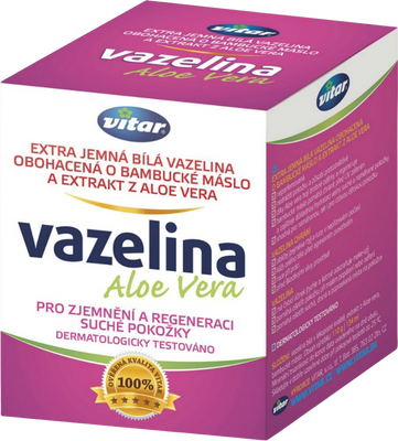 Vitar Vazelina Aloe Vera 134 ml