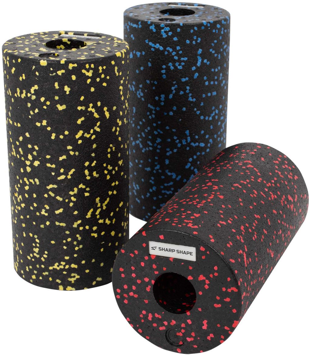 Sharp Shape Masážní válec Foam roller 30 cm, červeno-černá barva