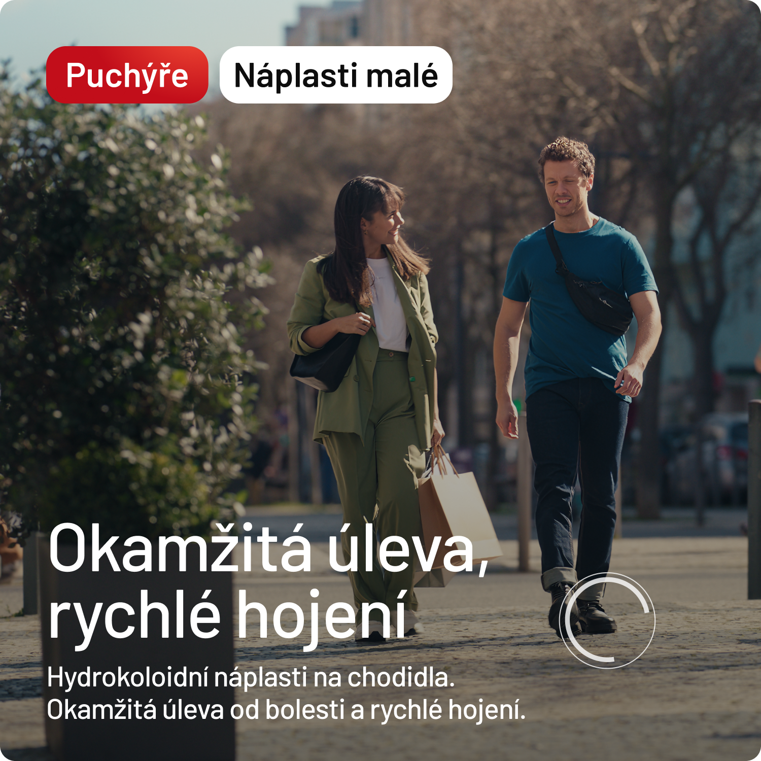 Compeed Náplast na puchýře malá 6 ks