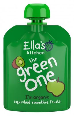 Ella's Kitchen BIO GREEN ONE Kiwi s jablkem a banánem 5 x 90 g