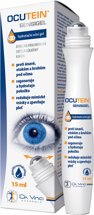 Ocutein SENSIGEL hydratační oční gel DaVinci 15 ml