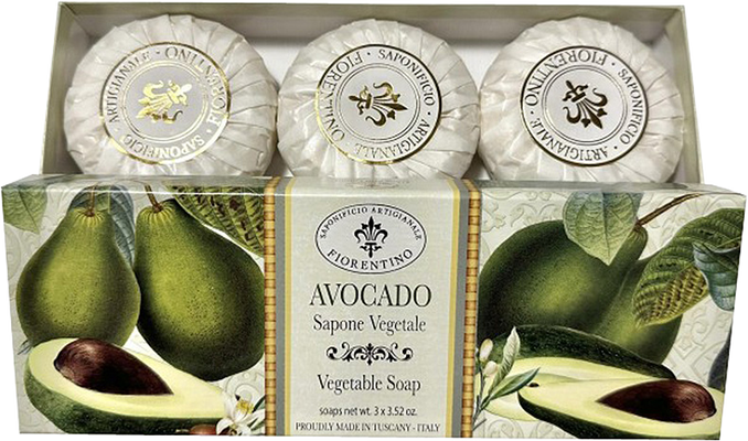 SAF Fiorentino Mýdla Avocado 3 x 100 g