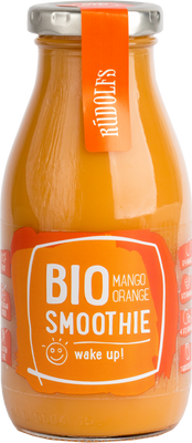 Rudolfs Smoothie Mango, pomeranč BIO 260 ml