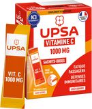 UPSA Vitality Vitamin C 1000 mg, jednodávkové sáčky, 10 ks