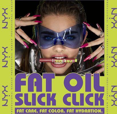 NYX Professional Makeup Fat Oil Slick Click Tónovaný balzám na rty 04 Going Viral 2 g