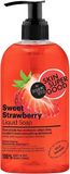 Organic Shop Tekuté mýdlo - Sladká jahoda 500 ml