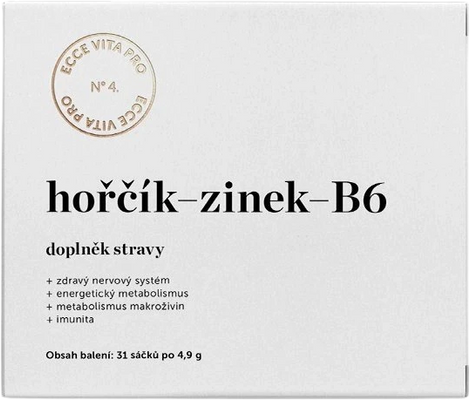 Ecce Vita Hořčík Zinek B6 31 sáčků