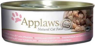 Applaws Cat Konzerva tuňák a krevety 156 g