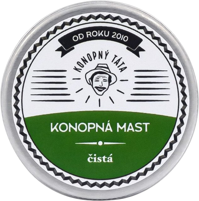 Konopný Táta Cestovní Konopná mast čistá 15 ml
