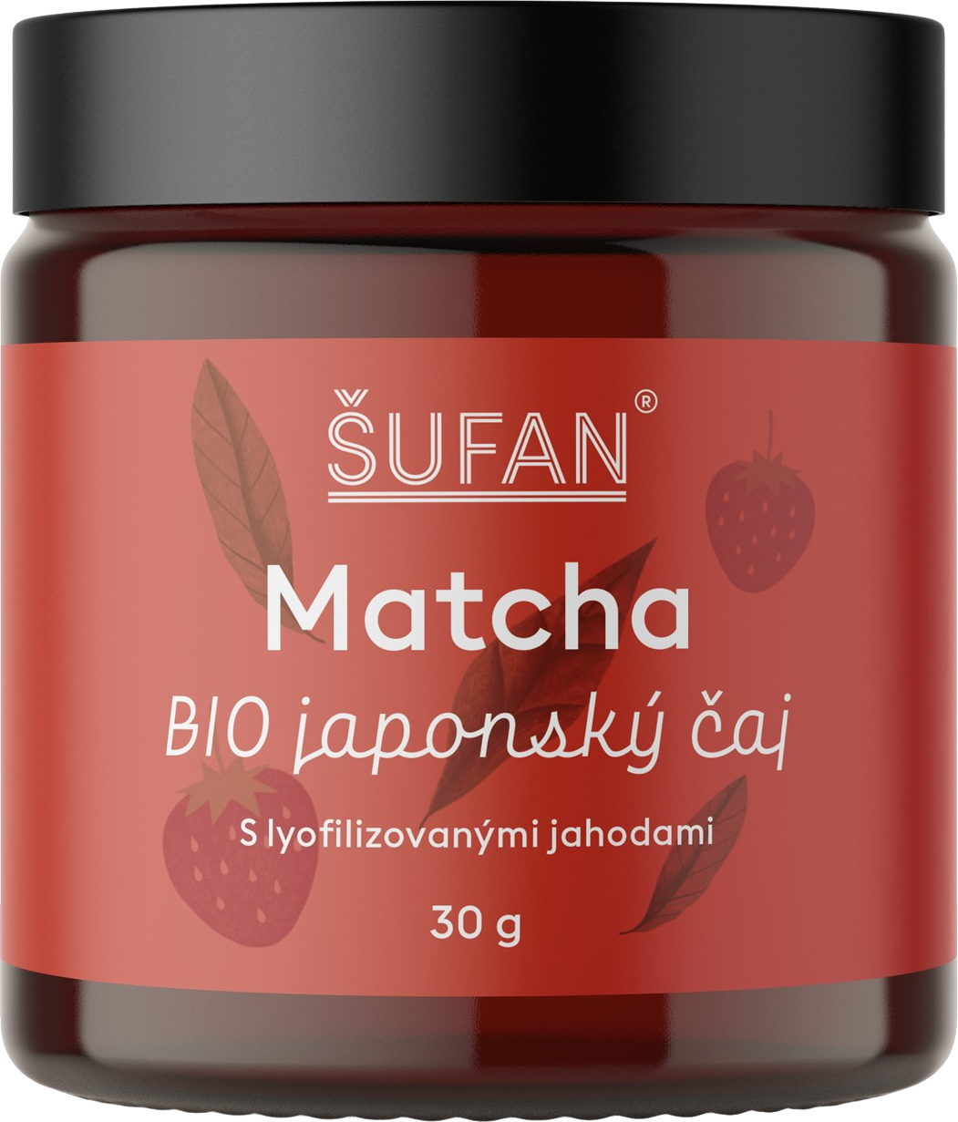 Šufan BIO čaj Matcha s jahodou 30 g