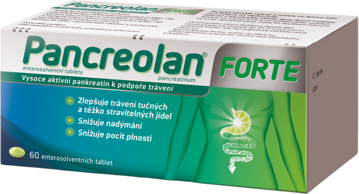 Pancreolan ® Forte 6000U 60 tablet