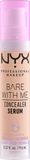 NYX Professional Makeup Bare With Me Zklidňující sérum a korektor 2v1 - odstín 02 Light 9.6 ml