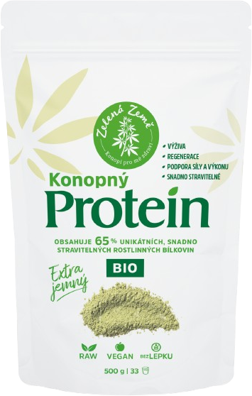 Zelená Země Konopný protein BIO 500 g