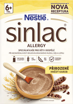 Nestlé Nemléčná kaše Sinlac Allergy 500 g