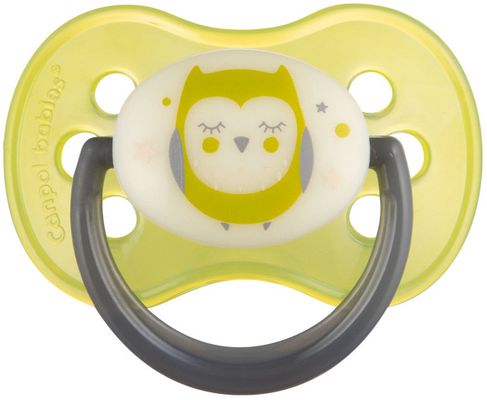 Canpol babies Dudlík kaučukový třešinka 0-6m night dreams