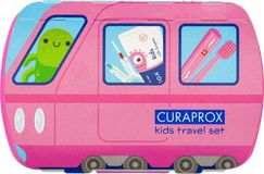 Curaprox Travel set KIDS růžový