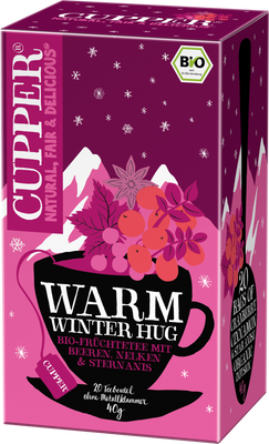 Cupper BIO Warm Winter Hug 20 x 2 g