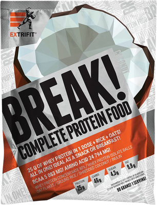 Extrifit Protein Break! Food - kokos 90 g