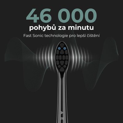 Aeno Elektrický kartáček DB4 černý