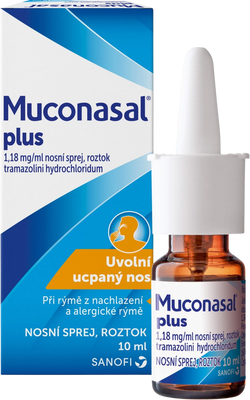 Muconasal Plus nosní sprej 10 ml