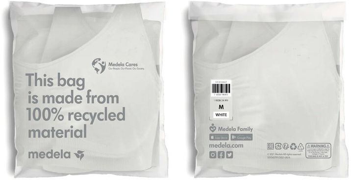 Medela Pás pro snadné odsávání Hands-free™ - bílý M