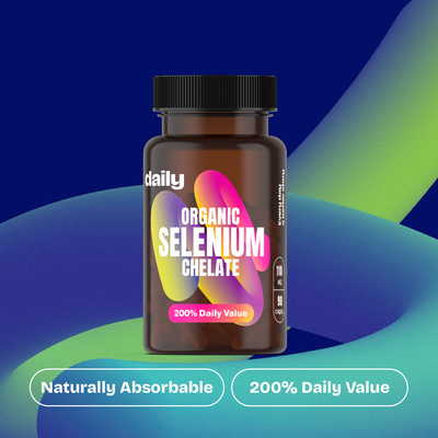 Daily Organic Selenium Chelate 90 kapslí
