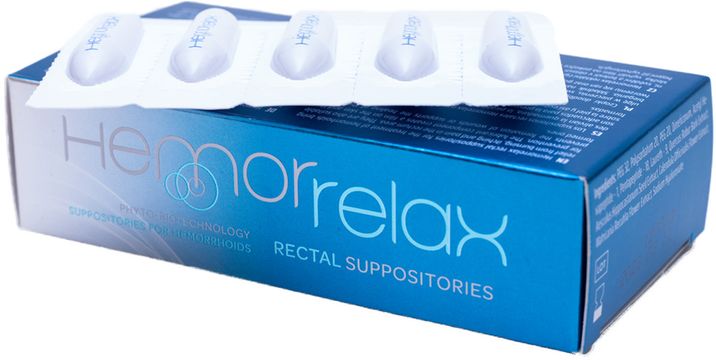 Fytofontana Hemorrelax Rektální čípky 10 ks