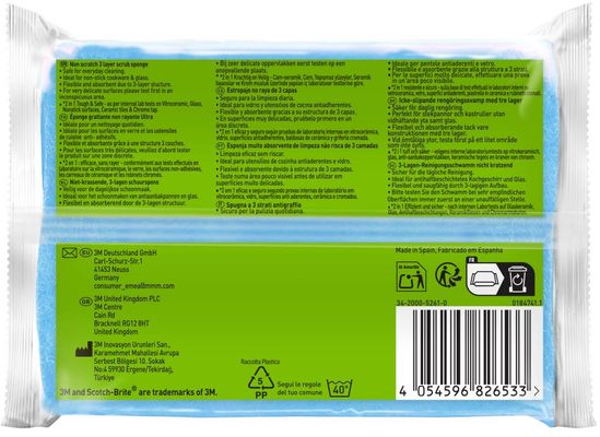 3M Nexcare Scotch-Brite® Delicate Ultra nepoškrábající houbičky 2 ks