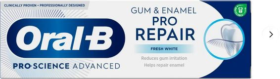 Oral-B Zubní pasta Gum & Enamel Pro Repair Fresh White 75 ml