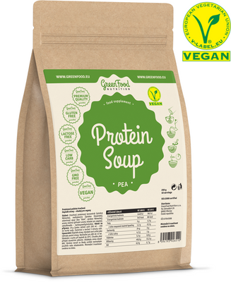 GreenFood Nutrition Proteinová polévka Hrachová 10 porcí 250 g