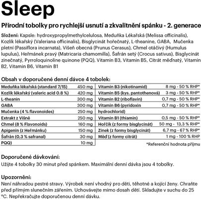 Flow Sleep 3.0, 120 tobolek