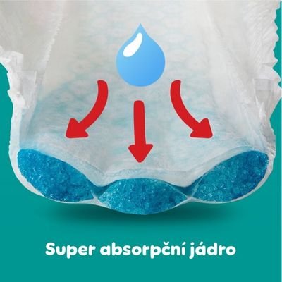 Pampers Pants vel.7 Plenkové Kalhotky 42 ks