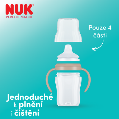 Nuk Láhev na učení Perfect Match svítící ve tmě KOALA 150 ml