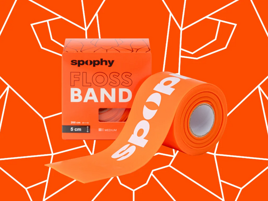 Spophy Flossband Orange, flossband oranžový 2 m