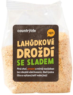 Country Life Droždí lahůdkové se sladem 150 g