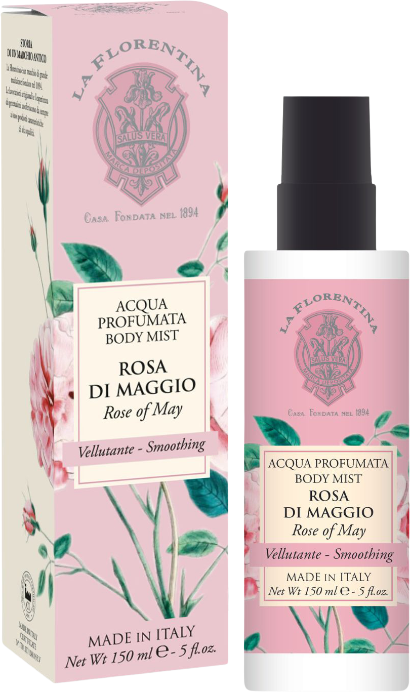 La Florentina Parfémovaná tělová voda, Rosa di Maggio 150 ml